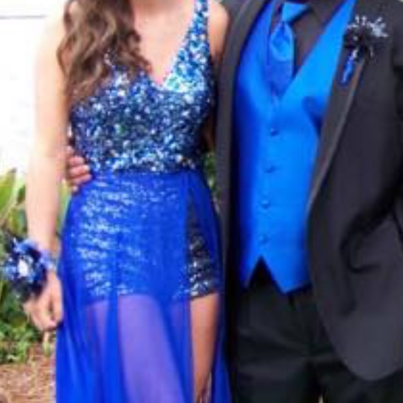 Prom dress ROMPER BOTTOMS - Picture 4 of 6